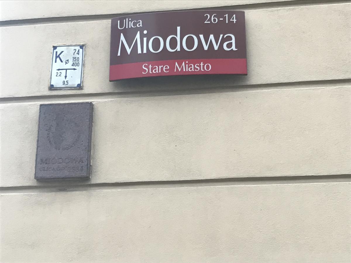 华沙Stare Miasto Miodowa 26公寓 外观 照片